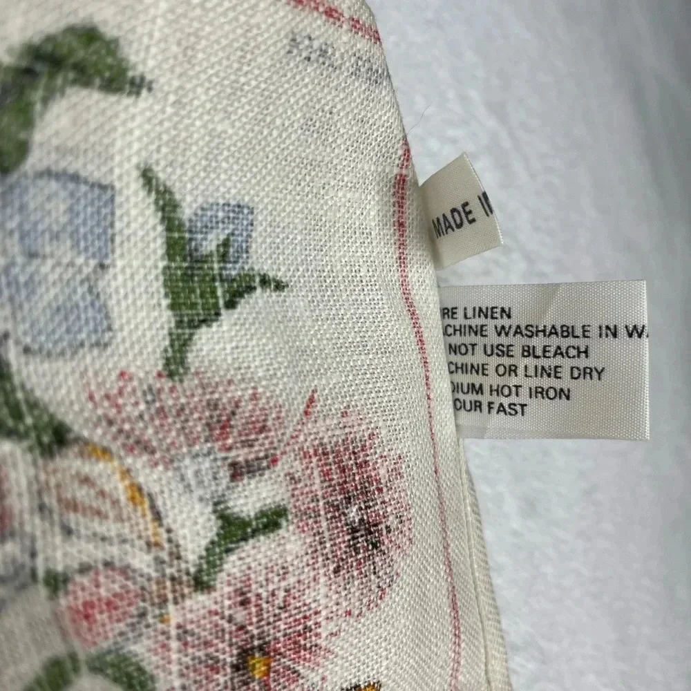 Vintage Map of Australia by HEIL Linen Tea Towel Wall Art Tapestry Linen Koala